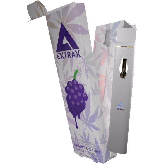 [70066] EXTRAX PREHEAT DISP 6CT 3.5G GRAPE SORBET