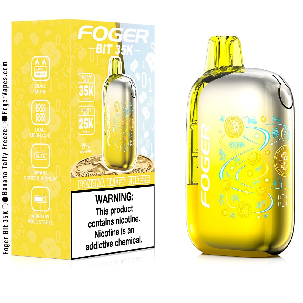 [15098] FOGER BIT 35K BANANA TAFFY