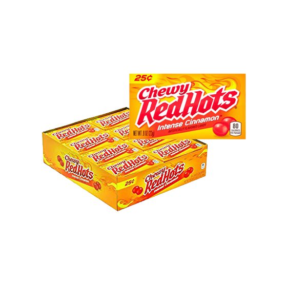 [20440] FR CHEWY 24CT REDHOTS INTENSE CINNAMON