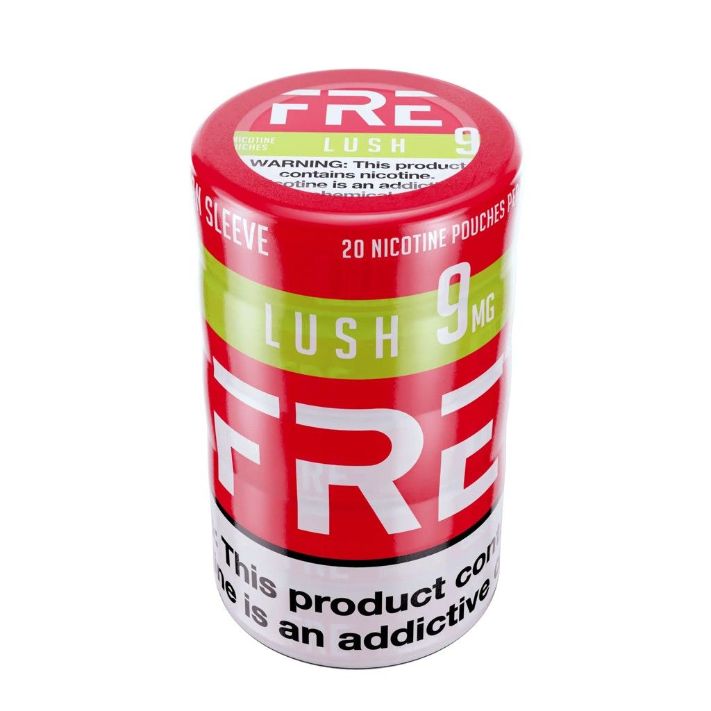FRE NICOTINE POUCH 9MG 5CT LUSH