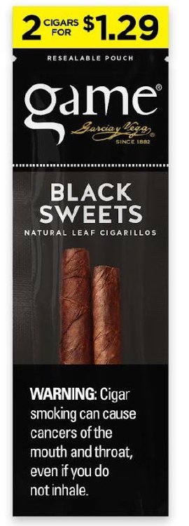 GAME 30CT 2/$1.29 BLACK SWEET