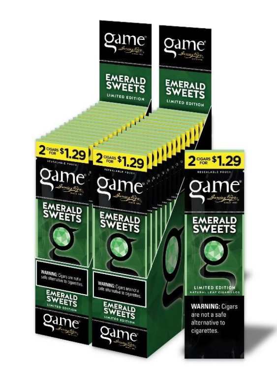 [41088] GAME 30CT 2/$1.29 EMERALD SWEETS