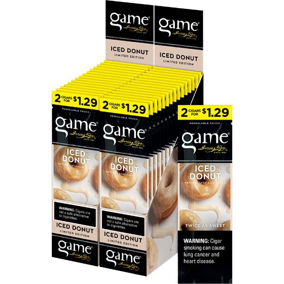 [41028] GAME 30CT 2/$1.29 ICED DONUT
