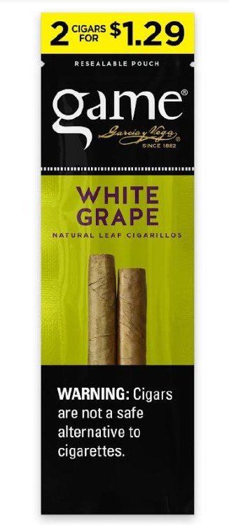 [41012] GAME 30CT 2/$1.29 WHITE GRAPE