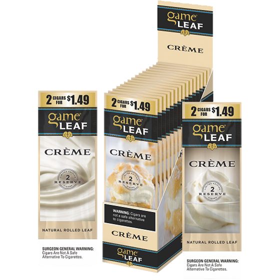 [1427] GAME LEAF 15CT 2/$1.49 CREME