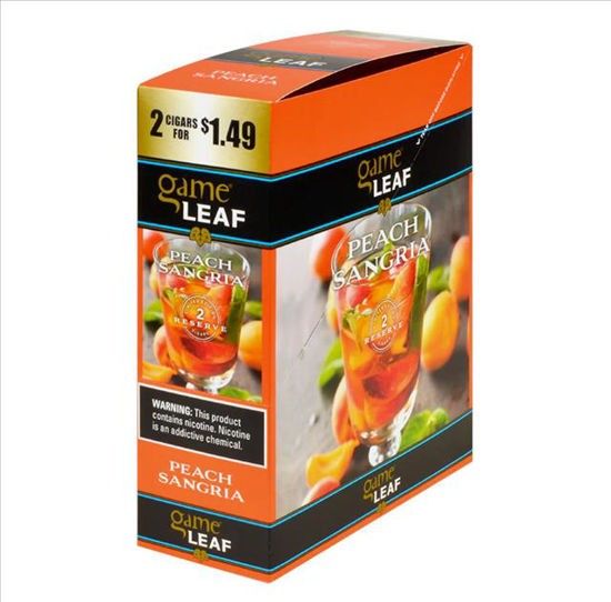 [1440] GAME LEAF 15CT 2/$1.49 PEACH SANGRIA