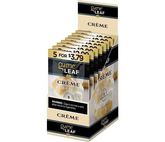 [1486] GAME LEAF 8CT 5/$3.79 CREME