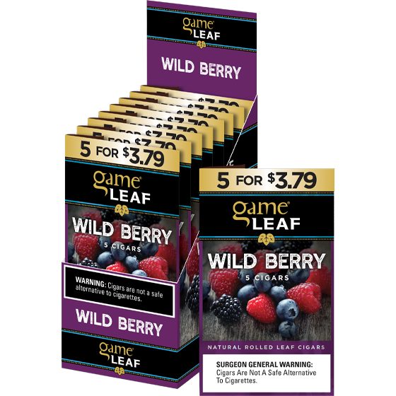 [1493] GAME LEAF 8CT 5/$3.79 WILD BERRY