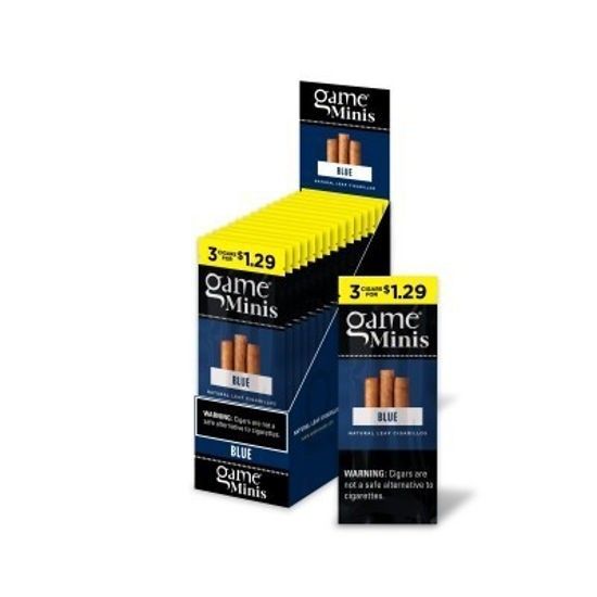 [23778] GAME MINI $1.29 15/3CT BLUE