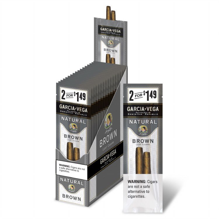 [1429] GARCIA VEGA 15CT 2/$1.49 BROWN