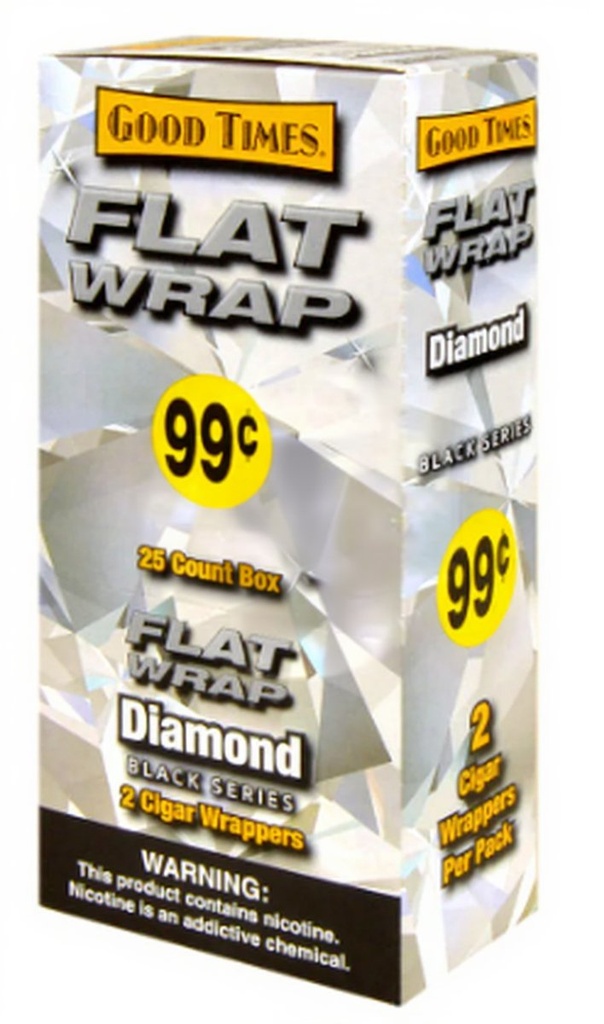 [24887] GOOD TIMES 25CT FLAT WRAP DIAMOND