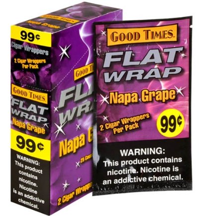[22034] GOOD TIMES 25CT FLAT WRAP GRAPE
