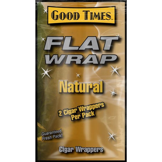[22041] GOOD TIMES 25CT FLAT WRAP NATURAL