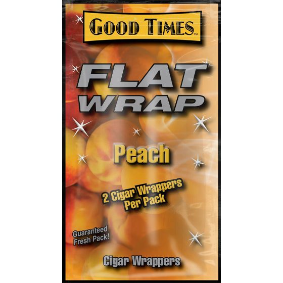 [22039] GOOD TIMES 25CT FLAT WRAP PEACH