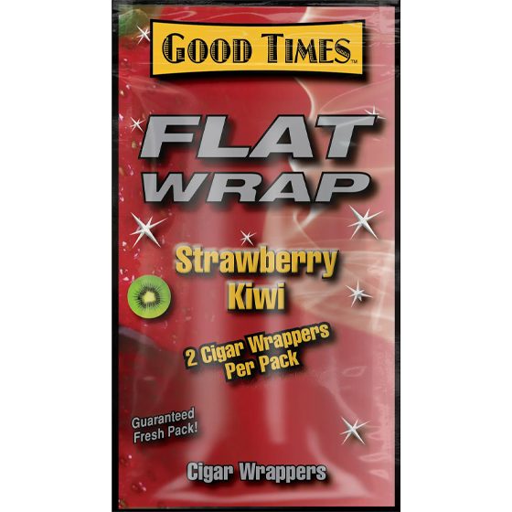 [22038] GOOD TIMES 25CT FLAT WRAP STRAWBERRY KIWI