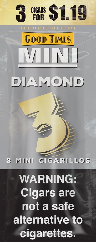 [26525] GOOD TIMES MINI 15CT 3/$1.19 DIAMOND