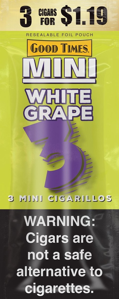 [24154] GOOD TIMES MINI 15CT 3/$1.19 WHITE GRAPE