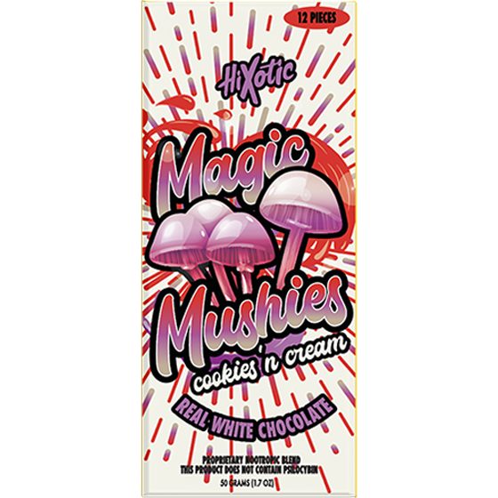 [70011] HIXOTIC MAGIC MUSHIES BAR 10CT COOKIES N CREAM