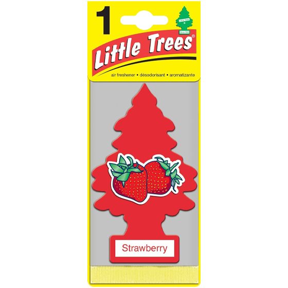 [25142] LITTLE TREES STRIP 12/2CT STRAWBERRY