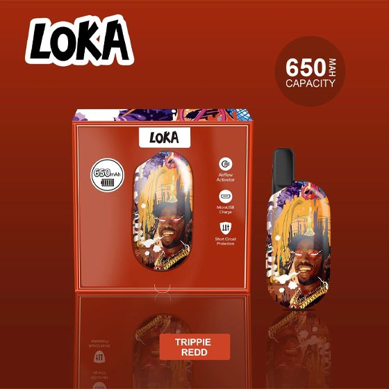 [24544] LOKA MINIS BATTERY 650MAH TRIPPIE REDD