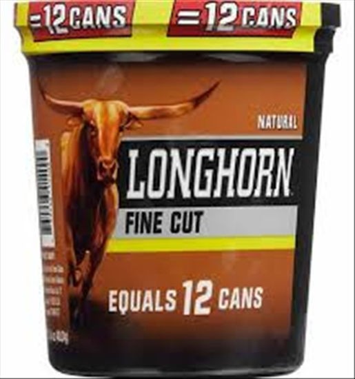 [1134] LONGHORN TUB 14.4OZ FINE CUT NATURAL