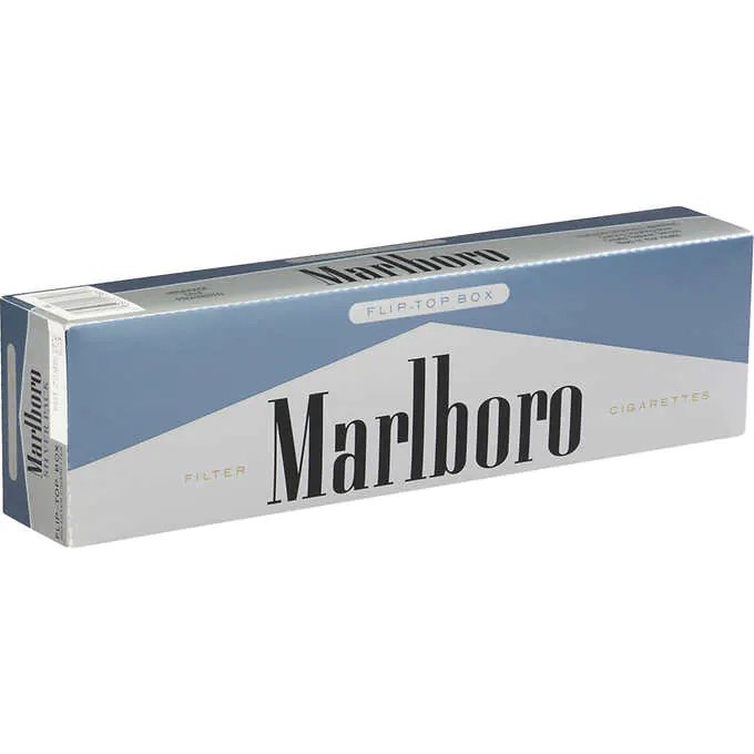 [40530] MARLBORO 72MM BOX SILVER