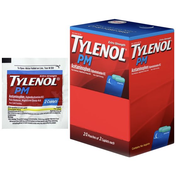[23851] MED BOX 20CT TYLENOL PM