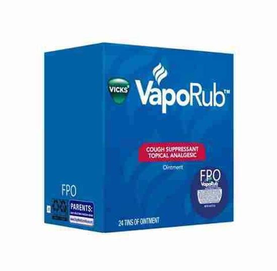[24914] MED BOX 24CT VICKS VAPORUB