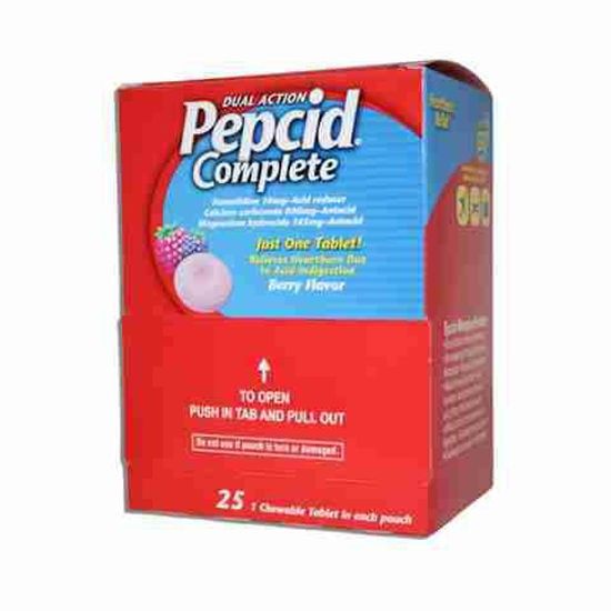 [20017] MED BOX 25CT PEPCID CHEW BERRY