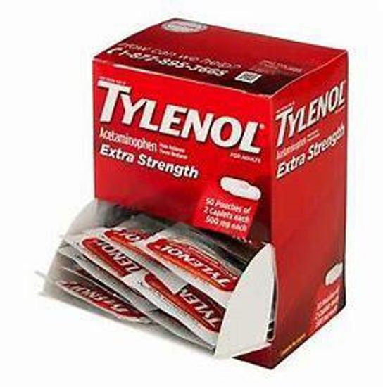 [21354] MED BOX 25CT TYLENOL EXTRA