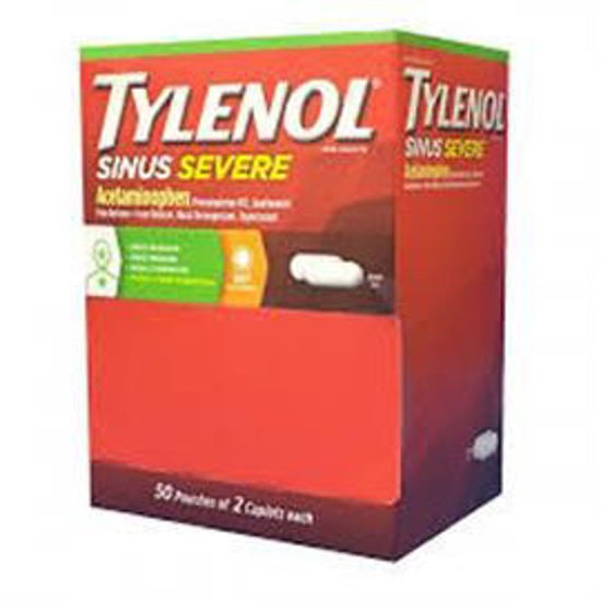 [24745] MED BOX 25CT TYLENOL SINUS SEVERE