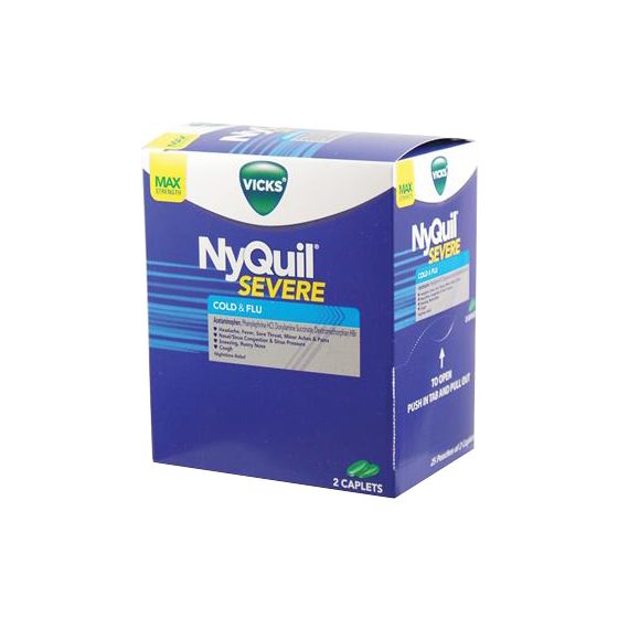 [21325] MED BOX 25CT VICKS NYQUIL SEVERE