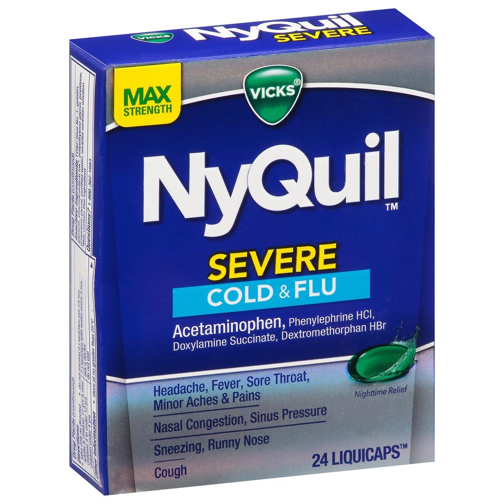 [24671] MED BOX 32/2CT NYQUIL SEVERE COLD & FLUE