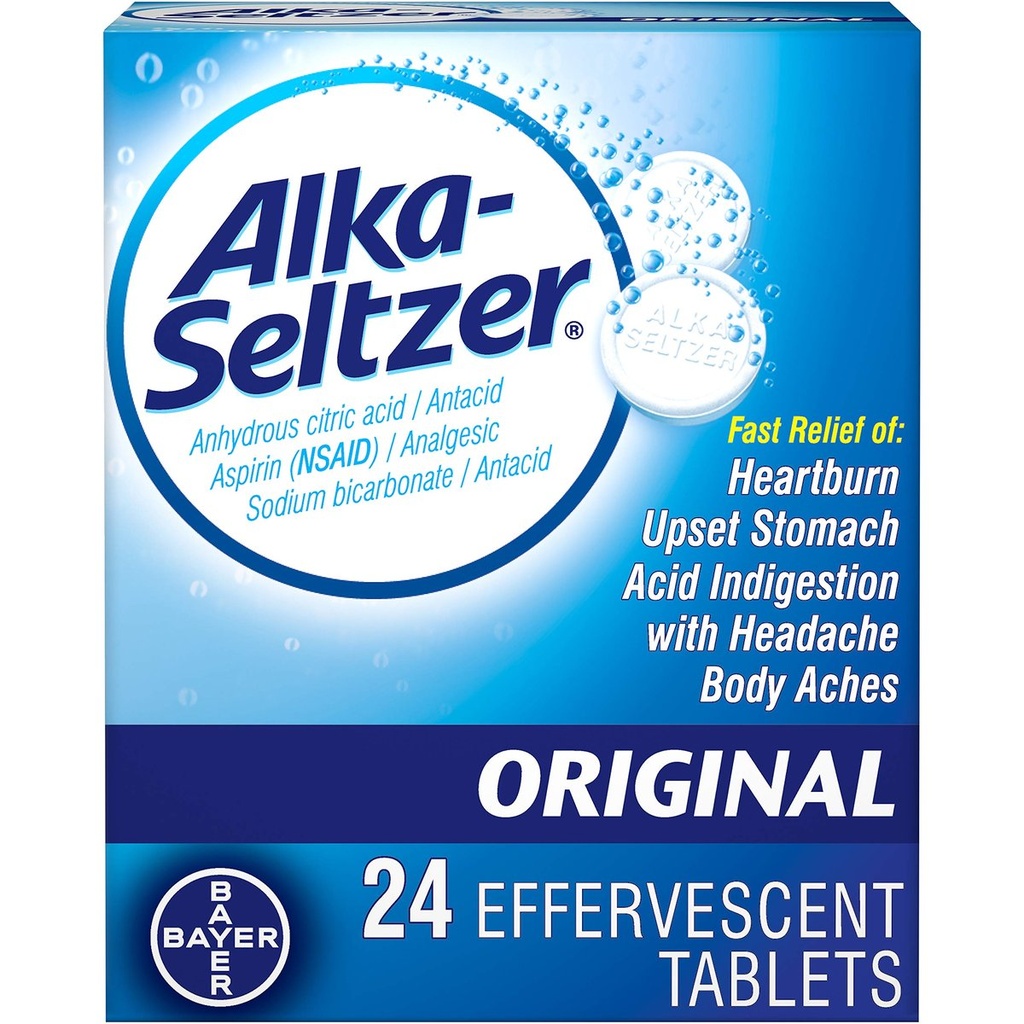 [21337] MED BOX 48CT ALKA SELTZER ORIGINAL