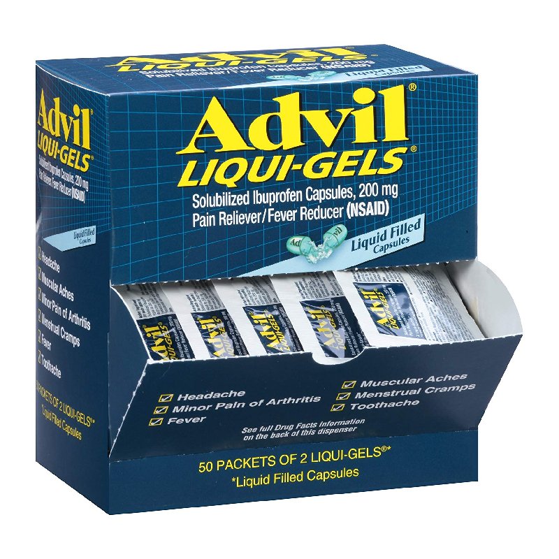 [21000] MED BOX 50CT ADVIL LIQ GEL