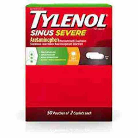 [22368] MED BOX 50CT TYLENOL SINUS