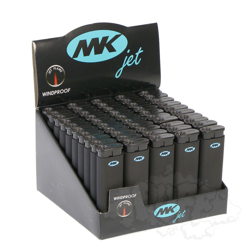 [23906] MK LIGHTER 50CT JET BLACK