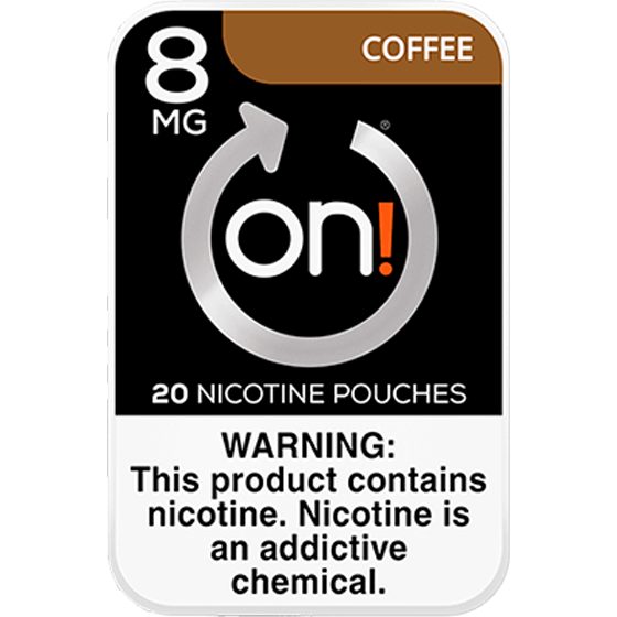 [36727] ON! NICOTINE 2MG 5CT POUCH COFFEE