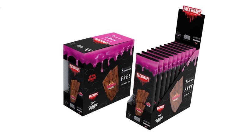 PACKWRAPS 10CT STRAWBERRY VANILLA