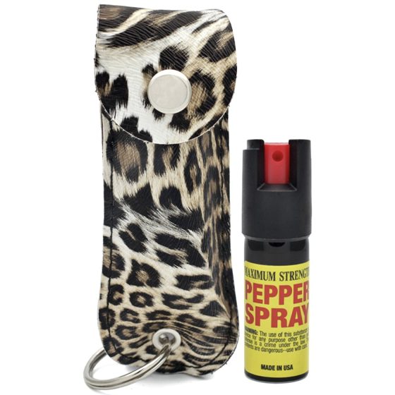 [9224] PEPPER SPRAY CHEETAH .5OZ CHEETAH PRINT