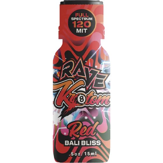 [70019] RAVE SHOT 12CT RED BALI BLISS