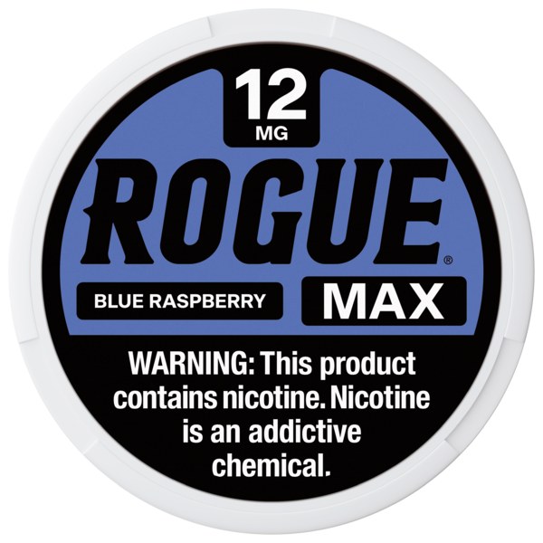 ROGUE MAX 5CT 12MG BLUE RASPBERRY