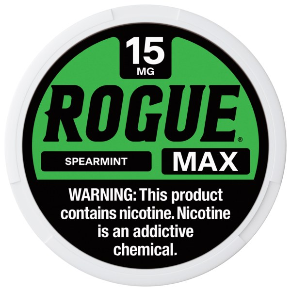 [1203] ROGUE MAX 5CT 15MG SPEARMINT