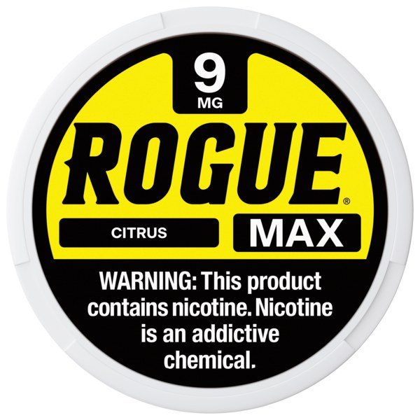 [1178] ROGUE MAX 5CT 9MG CITRUS