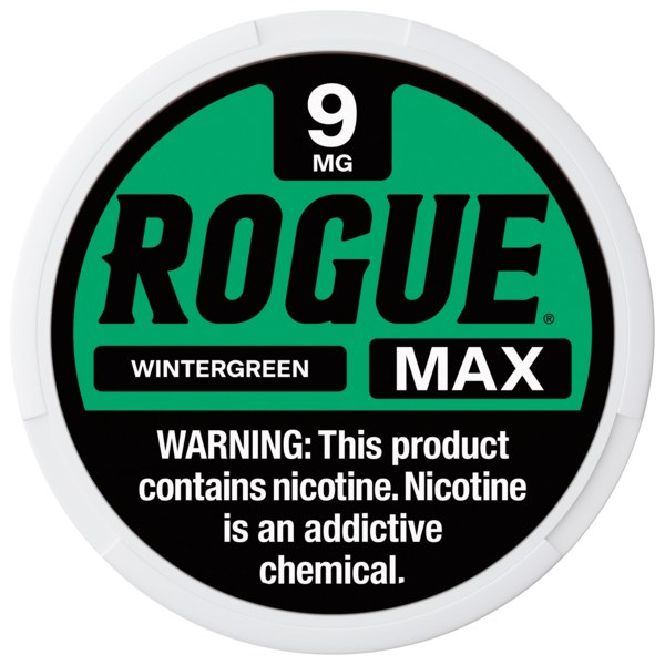 [1183] ROGUE MAX 5CT 9MG WINTERGREEN