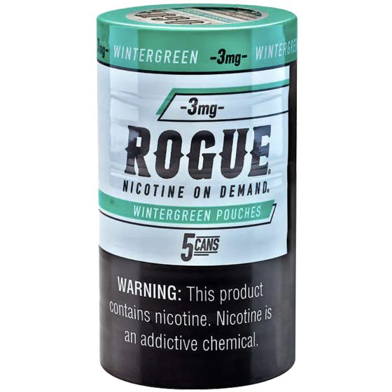 [36732] ROGUE POUCH 3MG WINTERGREEN