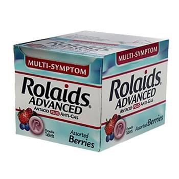 [24912] ROLAID 12CT ADVANCED ASSORTED BERRIES