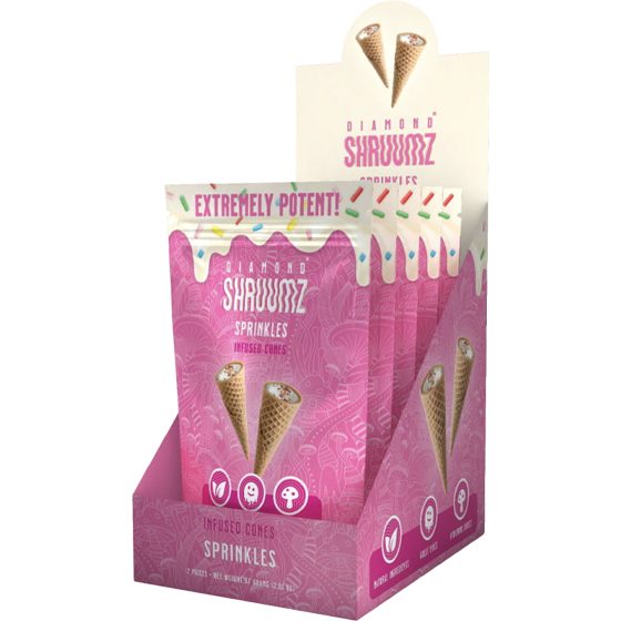 [70161] SHRUUMZ CONES 5CT SPRINKLES