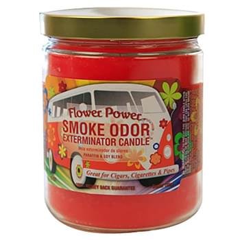 [37054] SMOKE ODOR 13OZ JAR FLOWER POWER