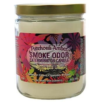 SMOKE ODOR 13OZ JAR PATCHOULI AMBER